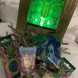 Wicked Glinda's Shiz Pins, Body Scrub, & Bath Fizzie